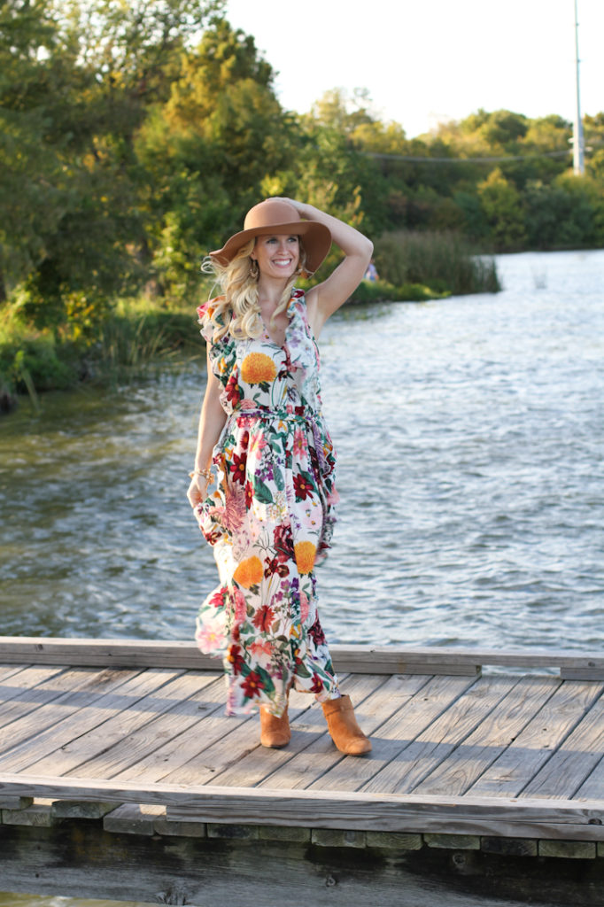 Autumn Floral Dress - joyfully so