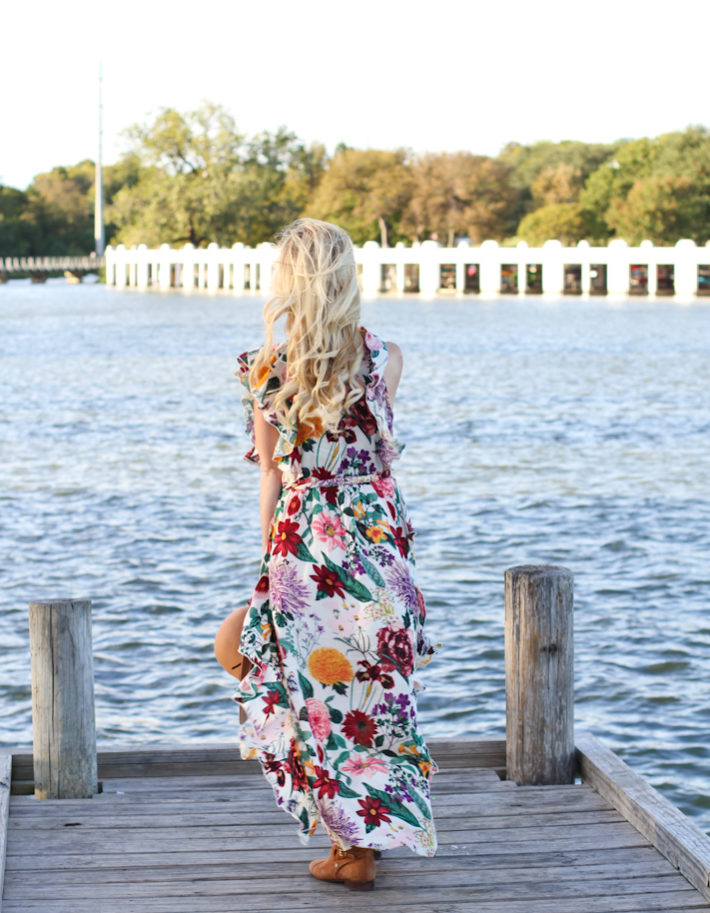 Autumn Floral Dress - joyfully so