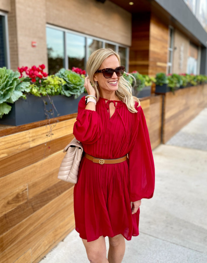 Thanksgiving Outfit Ideas, Red Dress Boutique