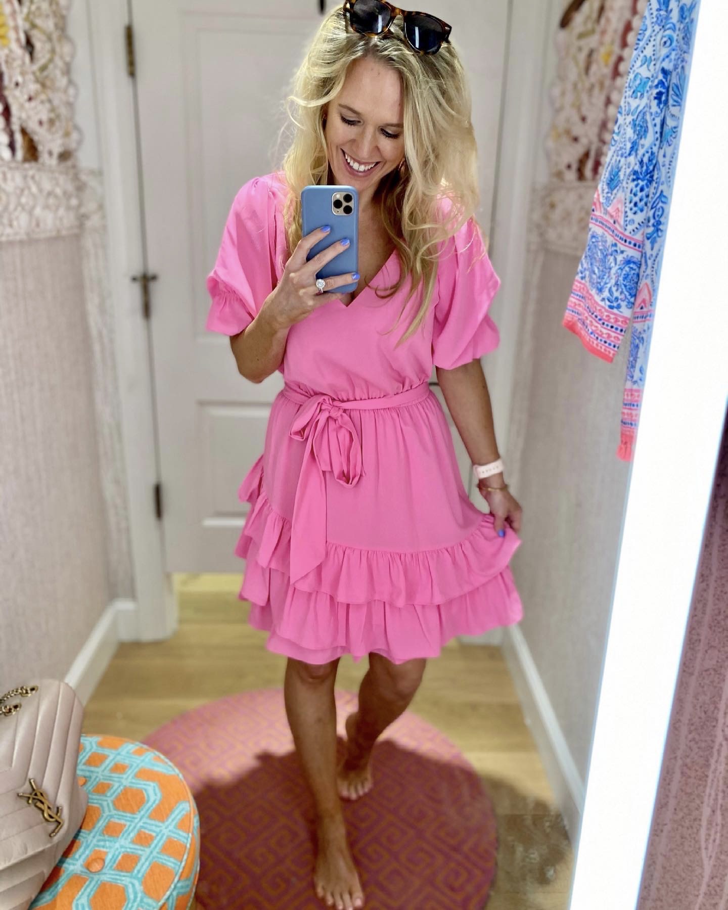 Lilly pulitzer best sale pink dress